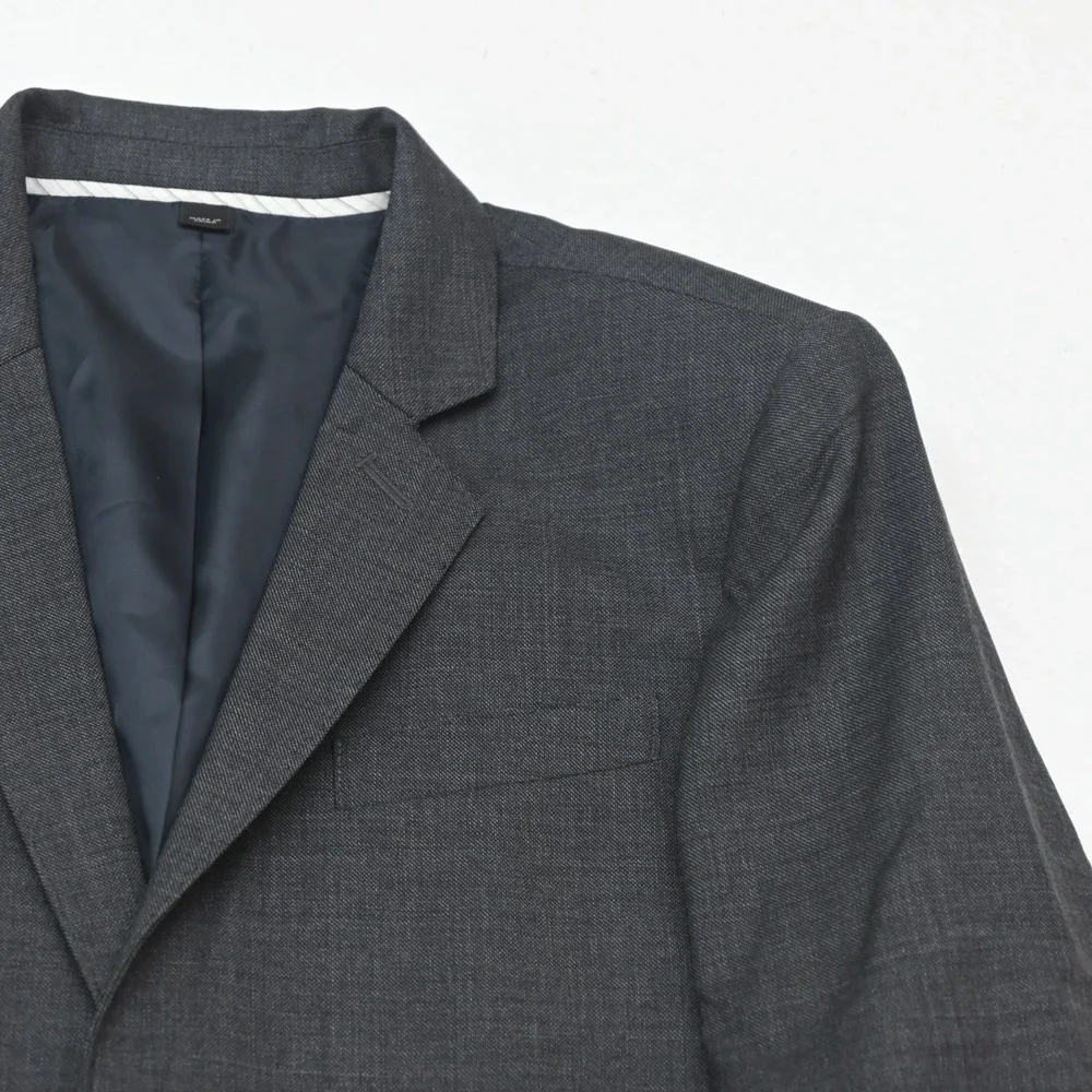 JCrew Crewcuts 14 16 Gray Ludlow Tollegno 1900 Wool J3541 Boys Jacket Pants Suit